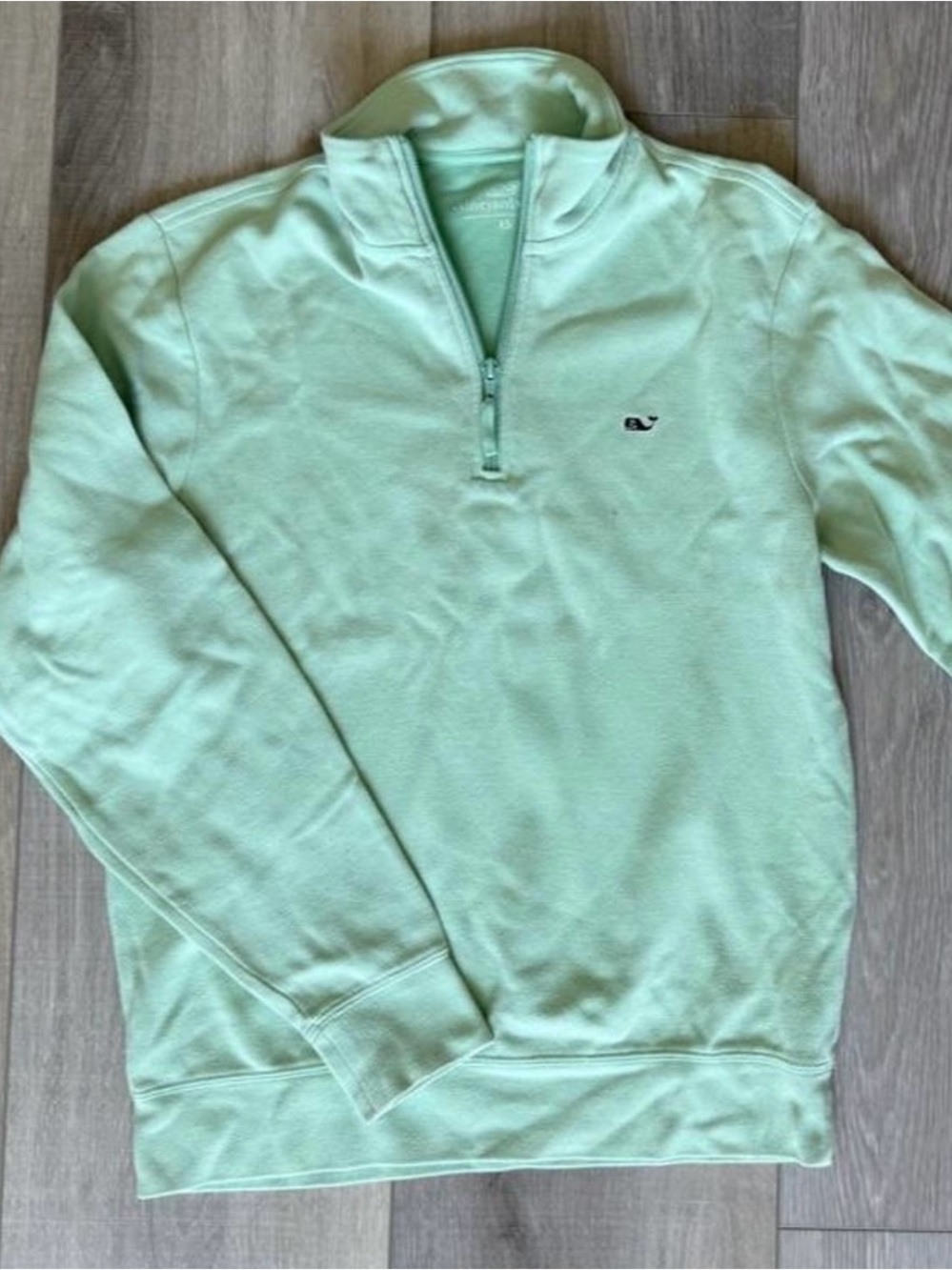Vineyard Vines Women’s Mint Green Half-Zip Pullover
